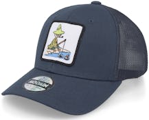 Kids Snufkin Fishing Navy Trucker - Moomin