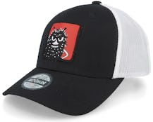 Stinky Red Patch Black/White Trucker - Moomin