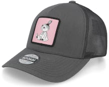 Little My Pink Patch Grey Trucker - Moomin