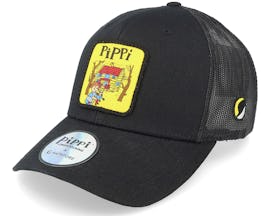 Pippi Cover Black/Yellow Trucker - Pippi Longstocking