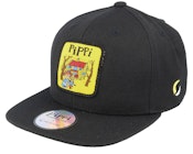 Kids Pippi Cover Black Snapback