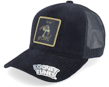 Oh No! Hipsters! Bugs Bunny Cord Black Trucker - Looney Tunes