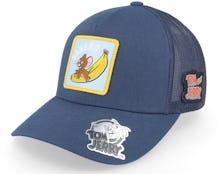 Jerry Banana Navy Trucker - Tom & Jerry