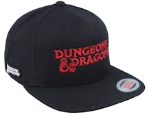 D&D Logo Black Snapback - Dungeons & Dragons