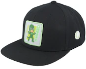 Kids Gekko Black Snapback