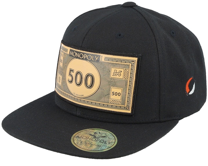 The Daily Hustle Hat Black Snapback Monopoly - Main Image