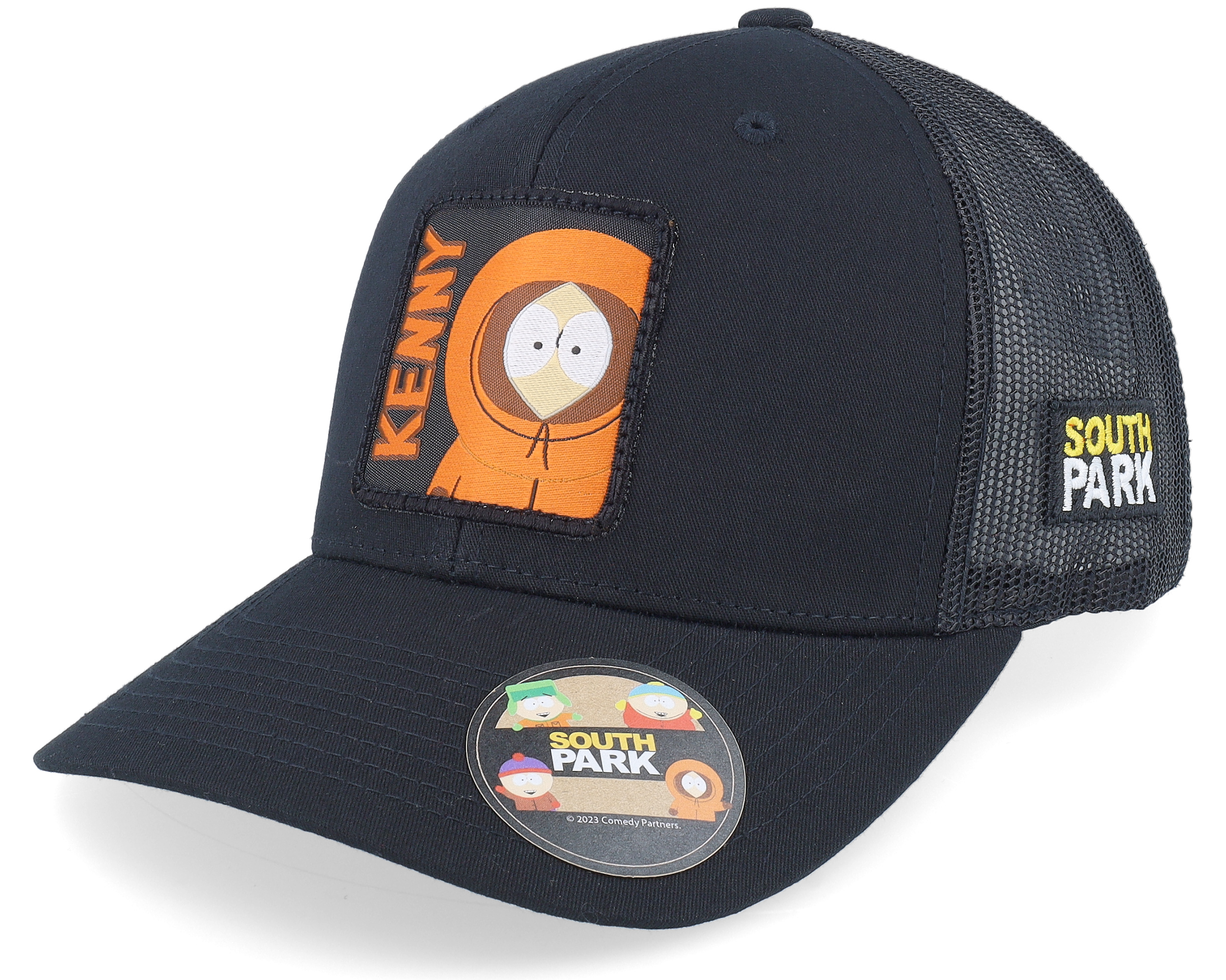 Kenny Mccormick Patch Black Trucker South Park Cap 1693