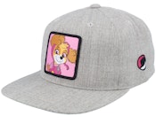 Kids Skye Patch Heather Grey Snackback