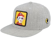 Kids Marshall Patch Heather Grey Snapback