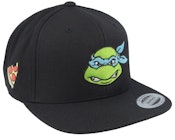 Leonardo Face Black Snapback