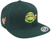 Michelangelo Dark Green Snapback