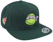 Donatello Face Dark Green Snapback