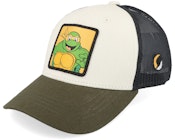 Kids Michelangelo Box Green/White/Black Trucker