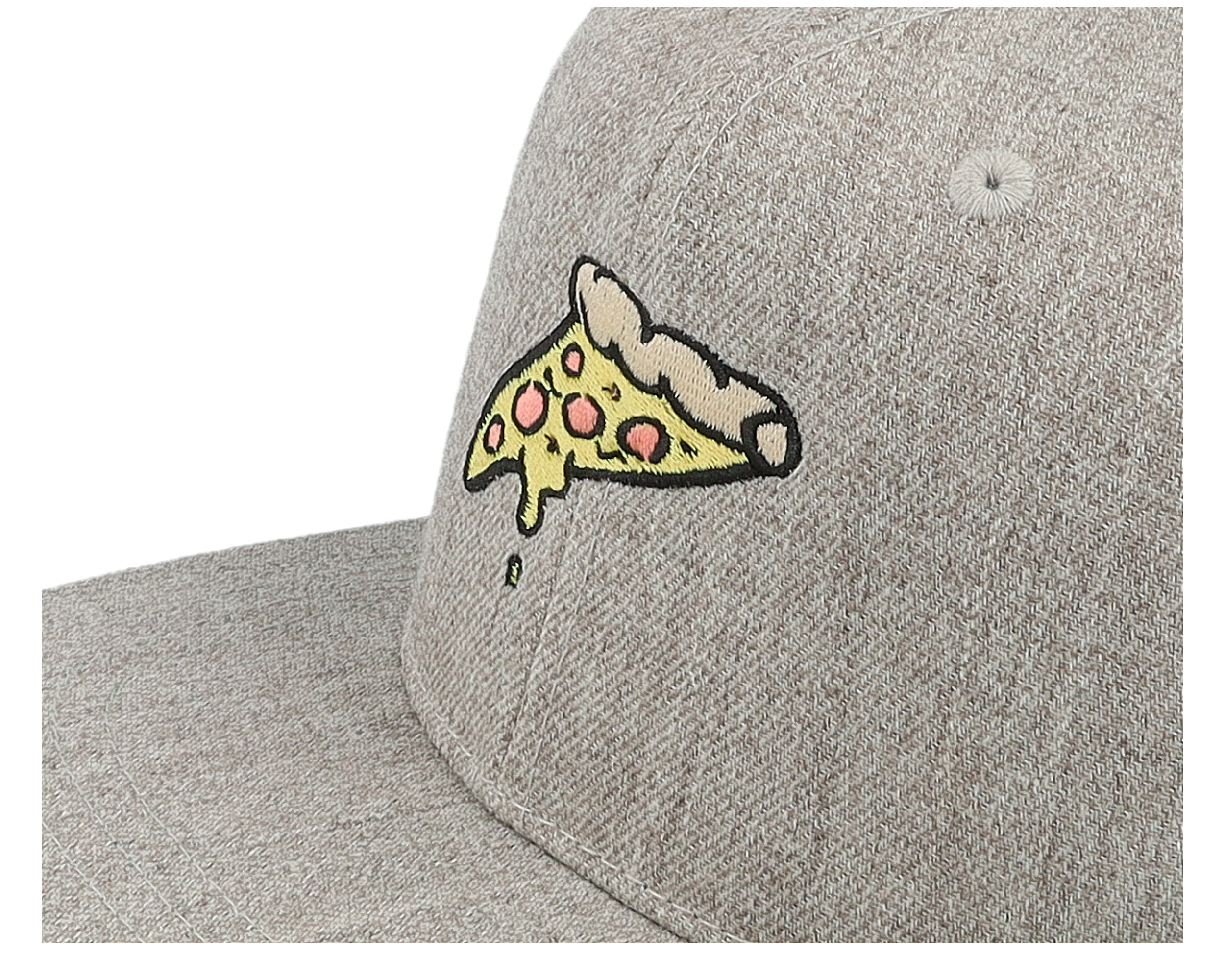 Kids Pizza Slice Heather Grey Snapback - TMNT