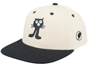 Kids Katten Stone/Black Snapback