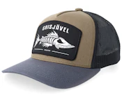 Kids Grisjävel Olive/Black/Dark Brim A-frame