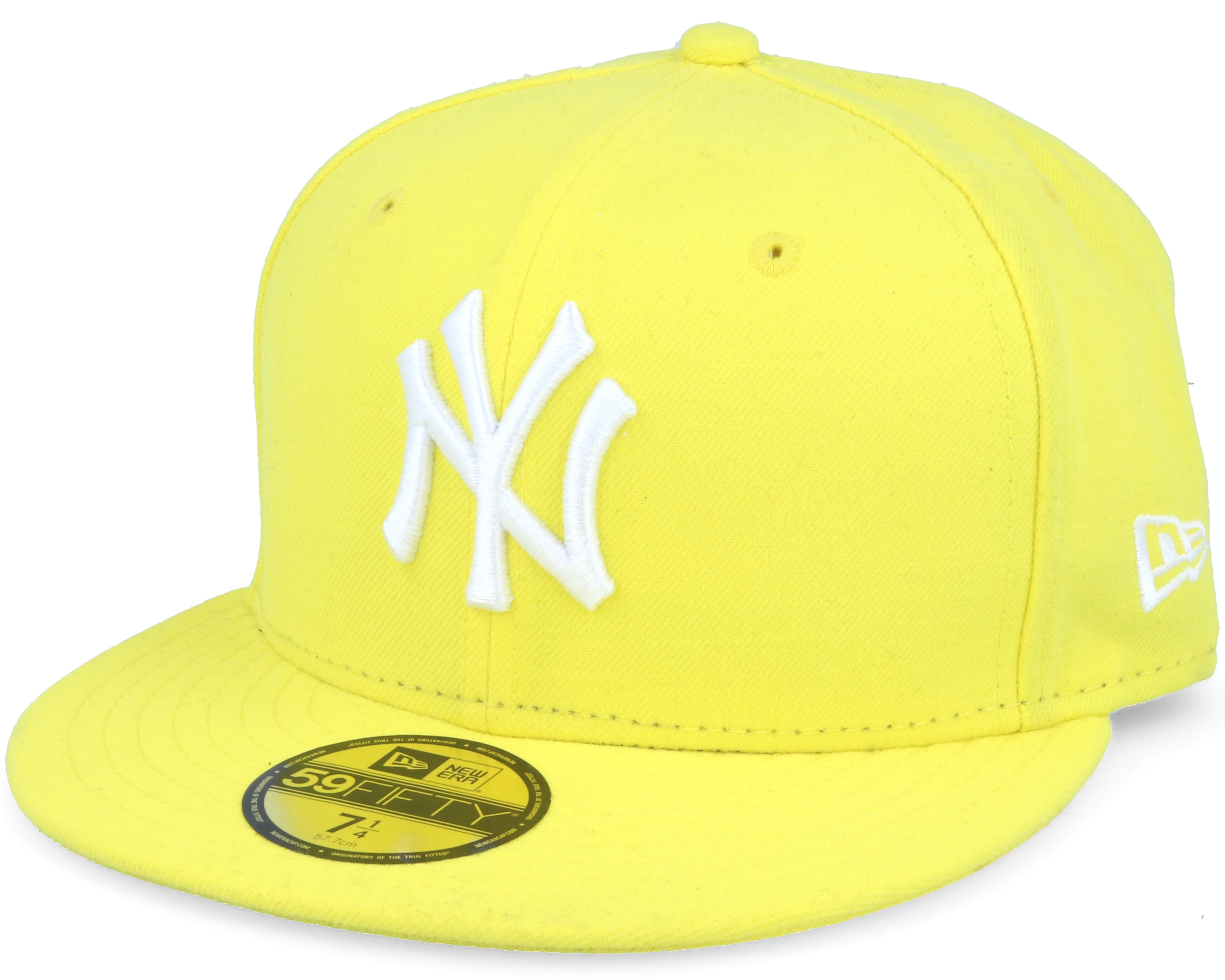 NY Yankees MLB Basic Yellow 59fifty Fitted - New Era 棒球帽 | Hatstore.com