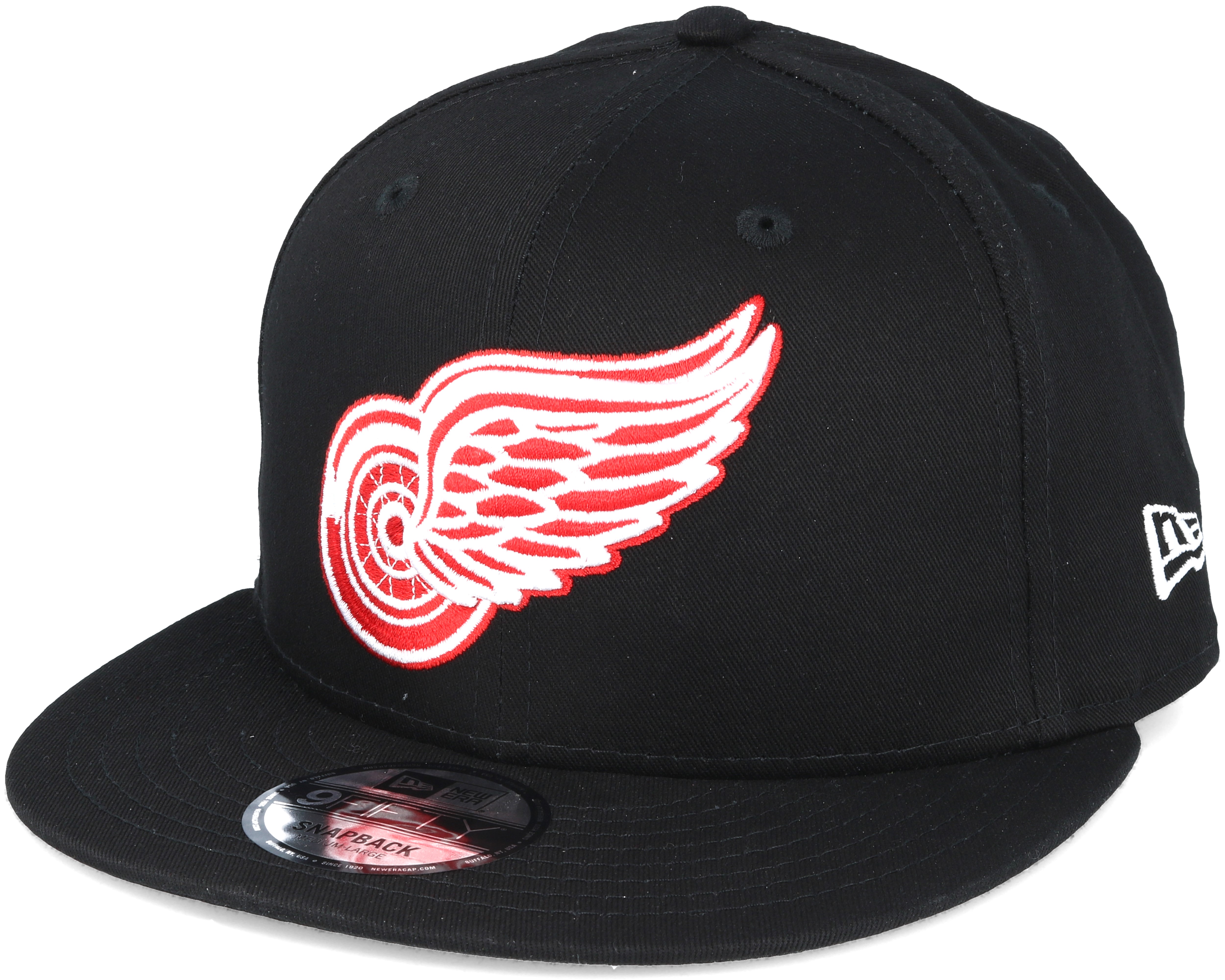 Detroit Red Wings Red/Black Two Tone Plastic Snapback Adjustable Plastic  Snap Back Hat/Cap