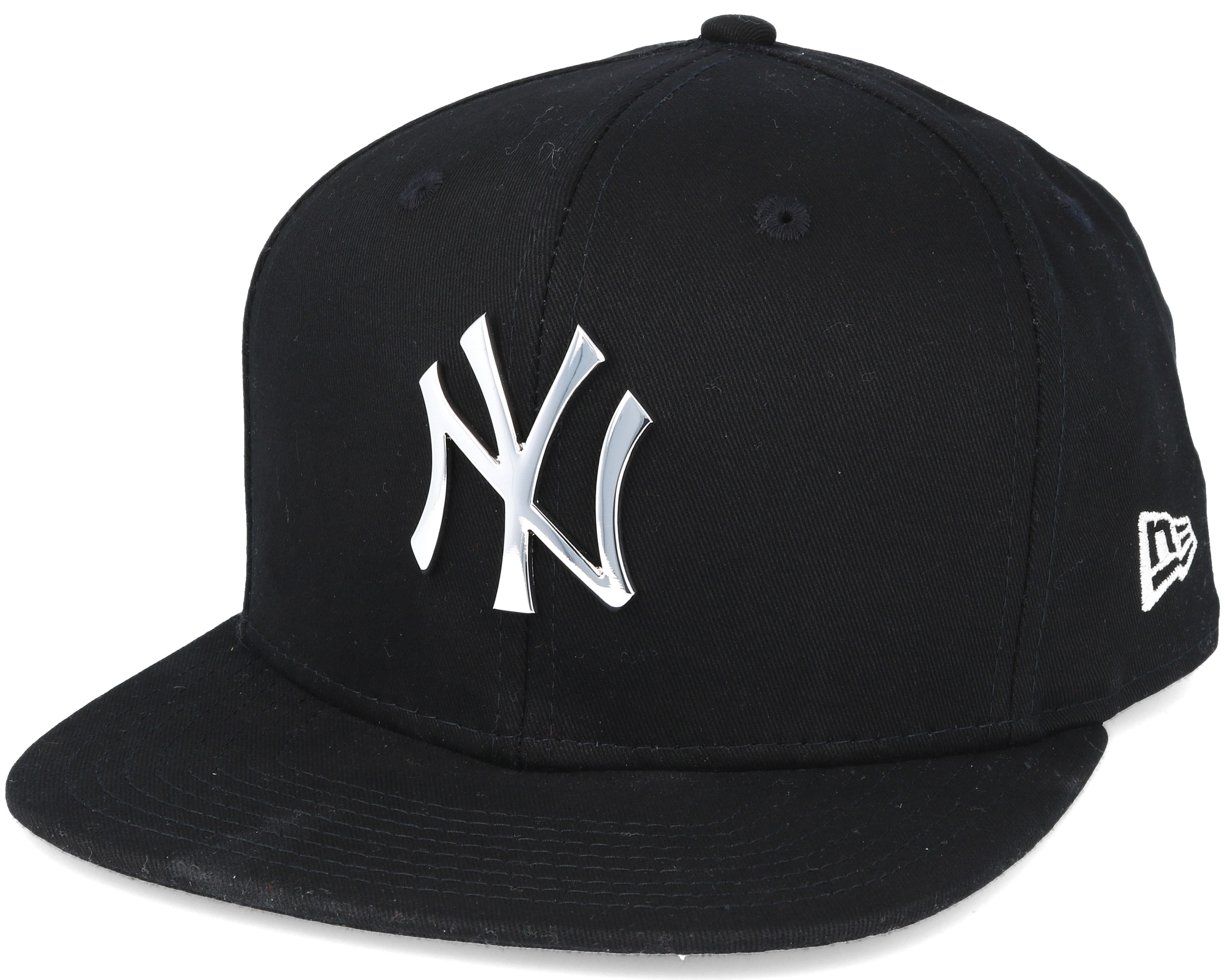 New York Yankees MLB Metal Badge Black 9fifty Snapback - New Era cap ...