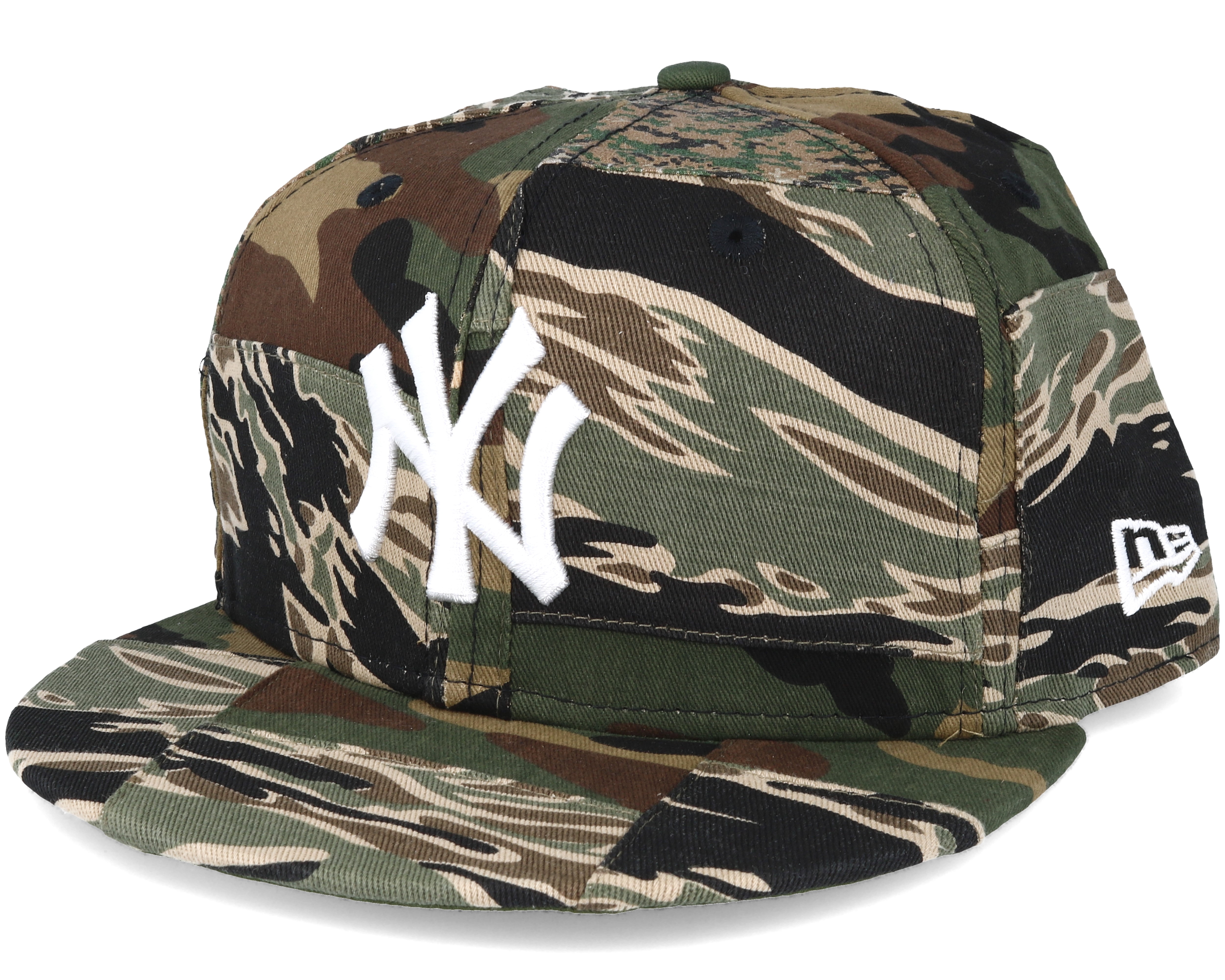 yankees camo fitted hat