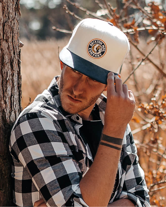 brixton trucker hat